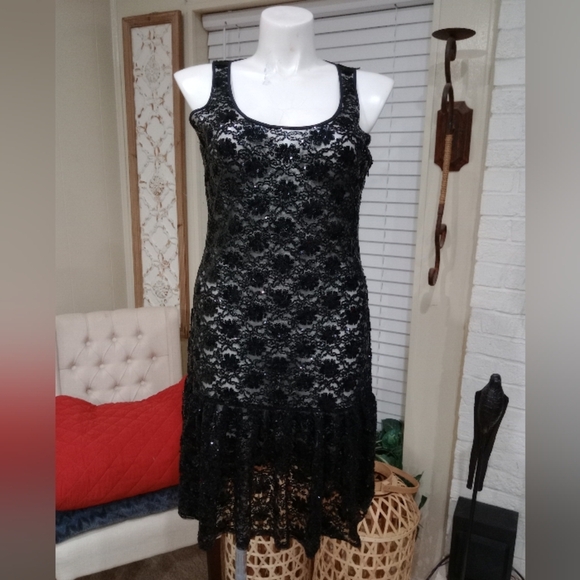 Michael Kors Dresses & Skirts - Elegant Black Lace Dress